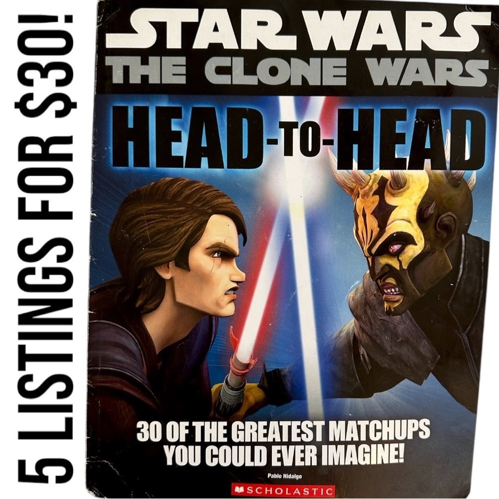Star Wars the Clone Wars Head-to-head - Paperback By Pablo Hidalgo Scholastic